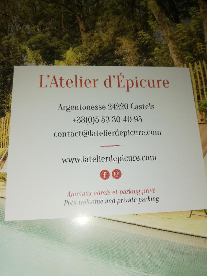 Boutique-Hotel Restaurant L'Atelier D'Epicure Logis Castels Exterior foto